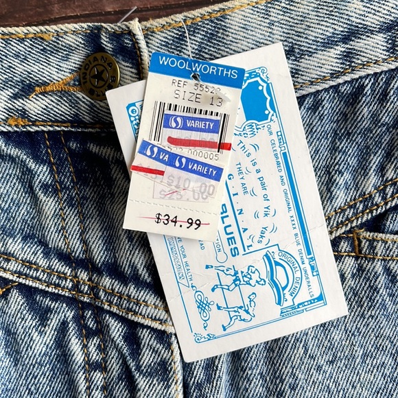 VINTAGE | Indiana Blues acid wash denim midi skirt - Picture 7 of 11